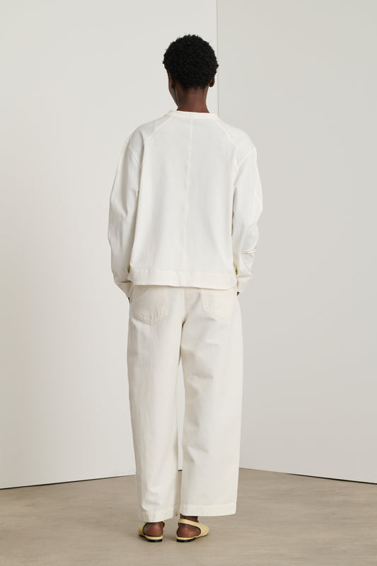 Clovis trousers - Ecru - Cotton - Women