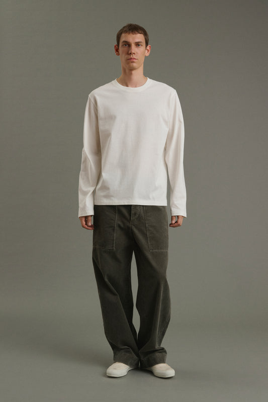 T-Shirt Thomas - Ecru - Cotton - Men
