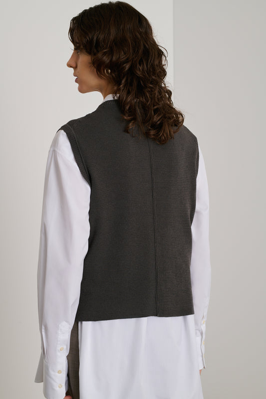 Pull Edouard - Gris Anthracite - Femme