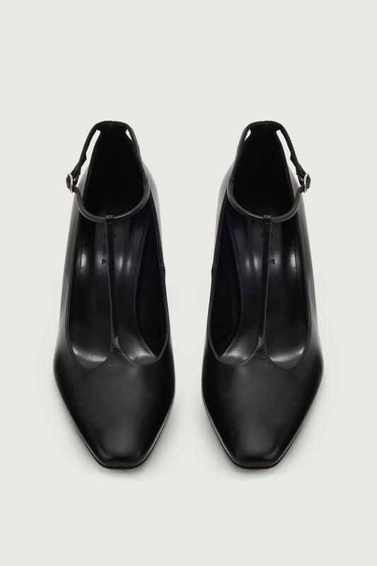 Albie heels - Black - Leather - Women