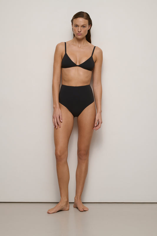 Maillot De Bain Il Bikini Vita Alta - Chocolat - Femme