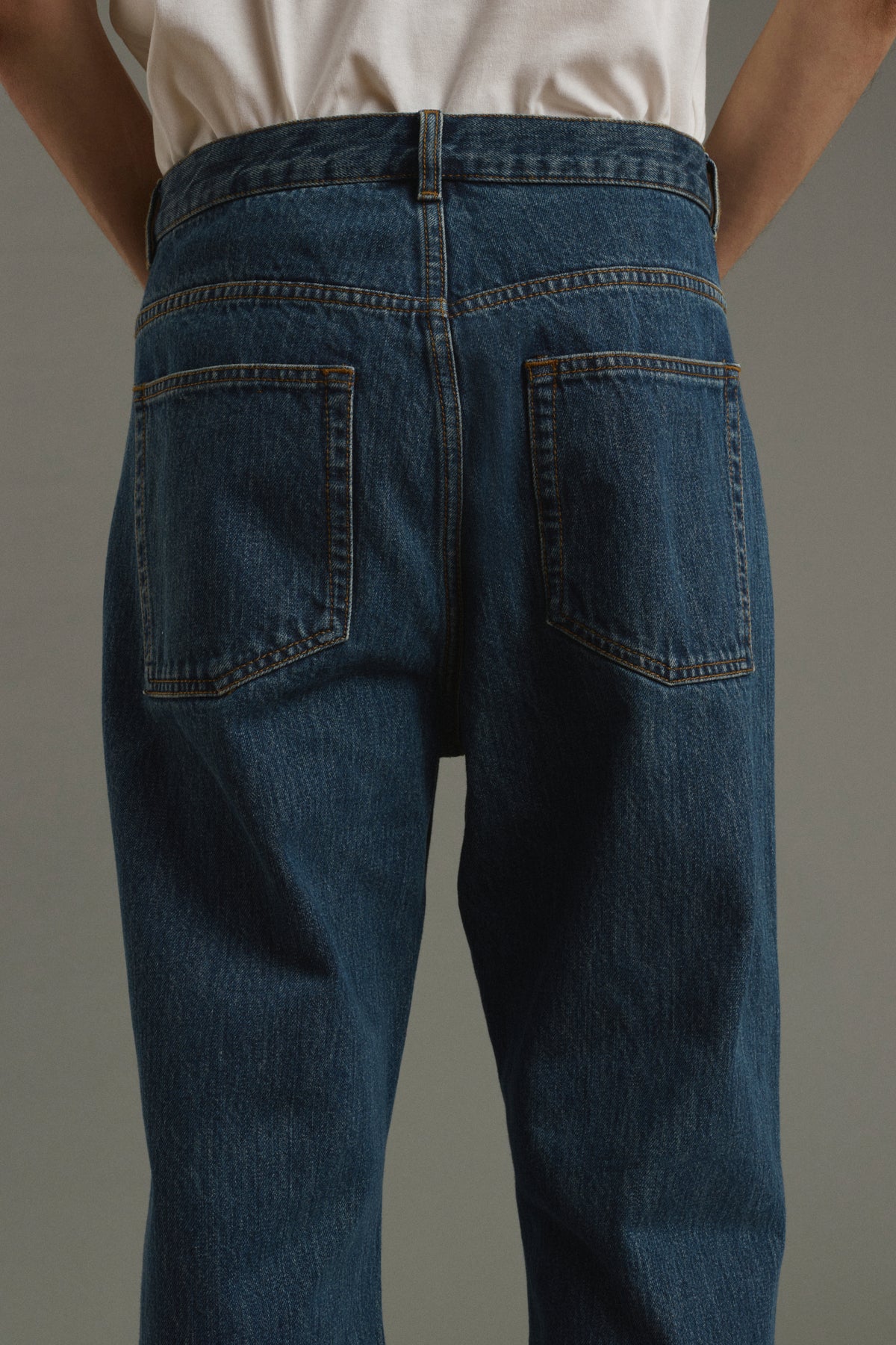 Jean Tom - Faded Blue Denim - Cotton - Men