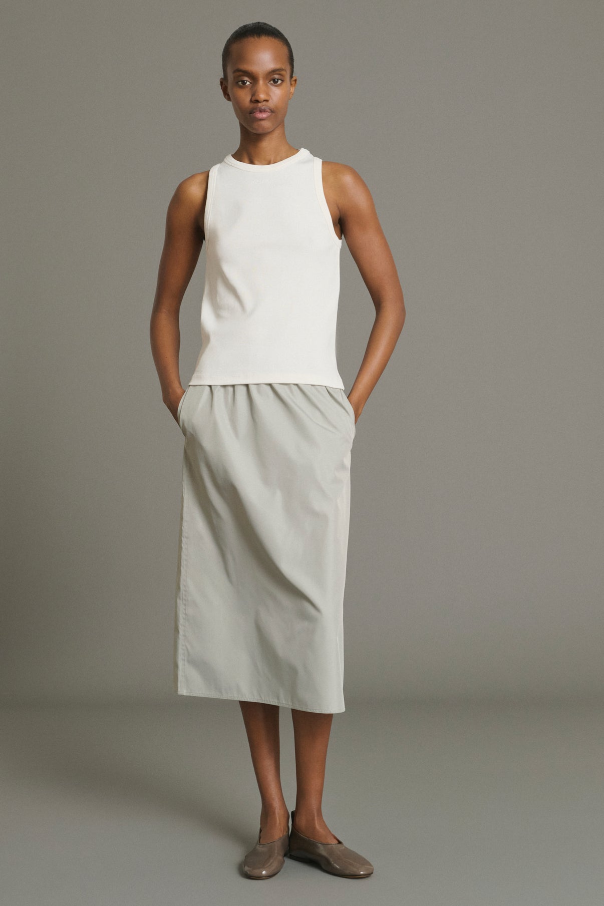 SKIRT LILI GREY vue 1