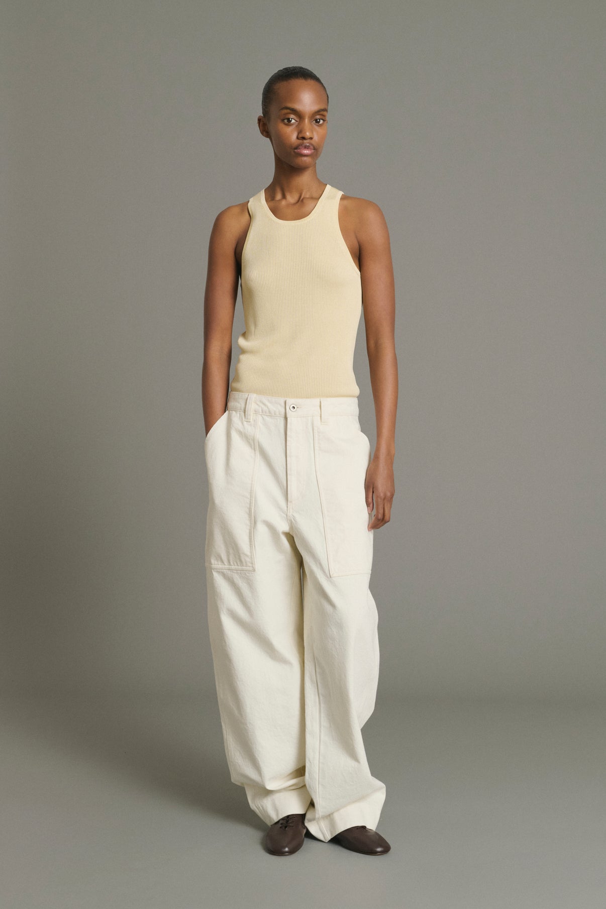 Kenzie pullover - Cream - Women vue 1