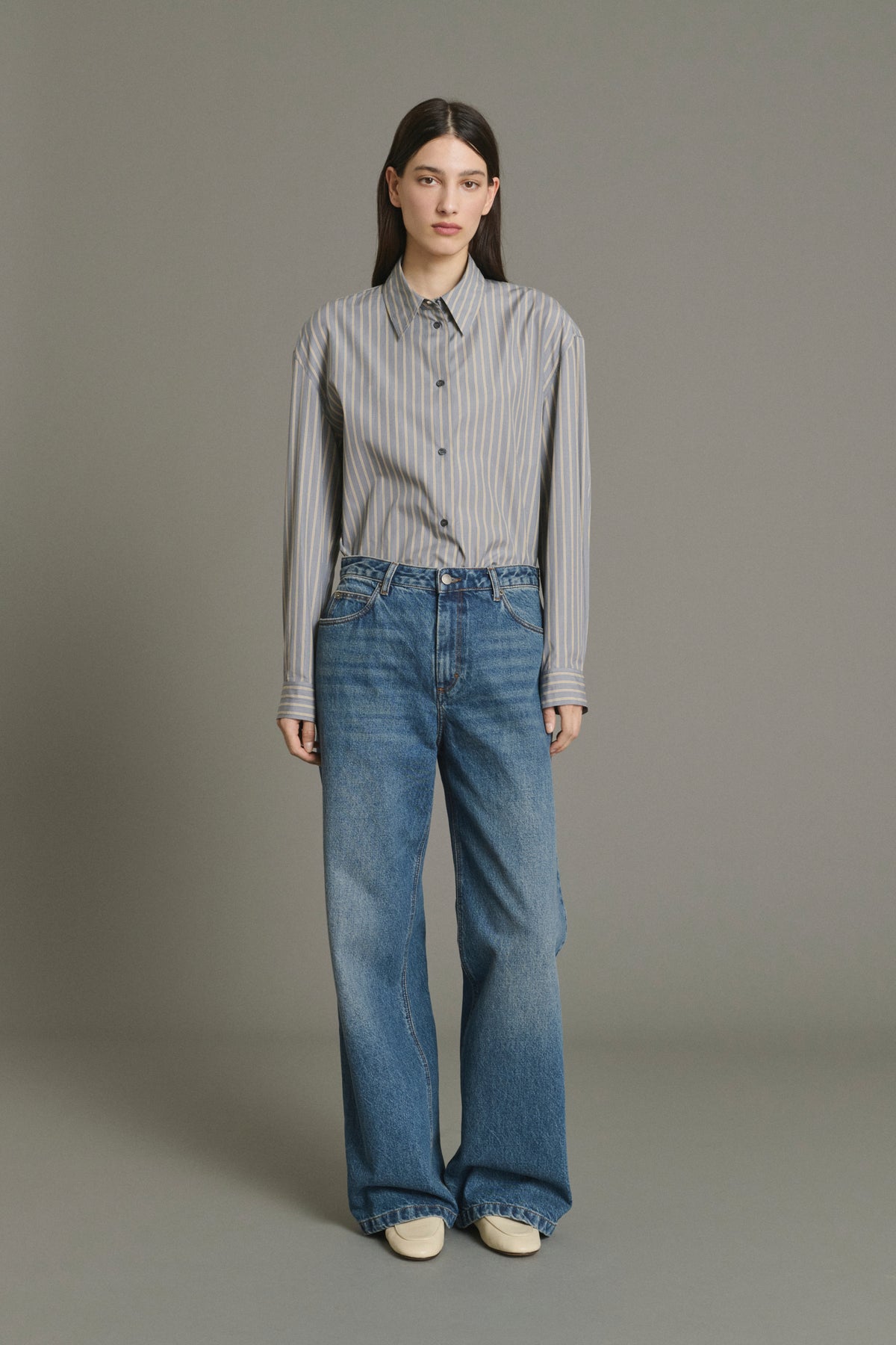 Jeans Calvin - Faded Blue Straight Women's - Soeur vue 5