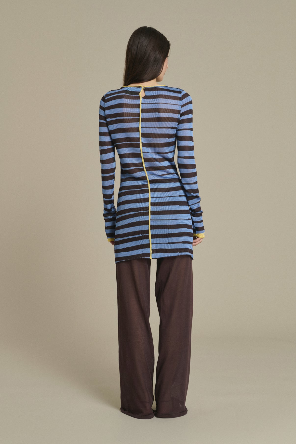 Nico chocolate knit trousers Soeur & TL180 - Soeur vue 5