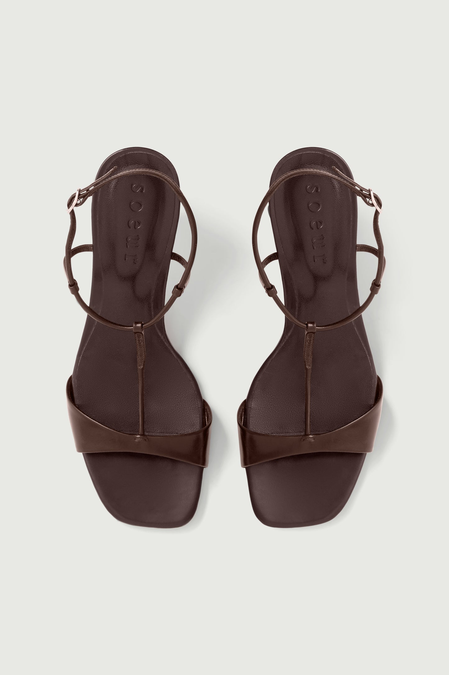 Sandales Cecilie - Marron - Cuir - Femme