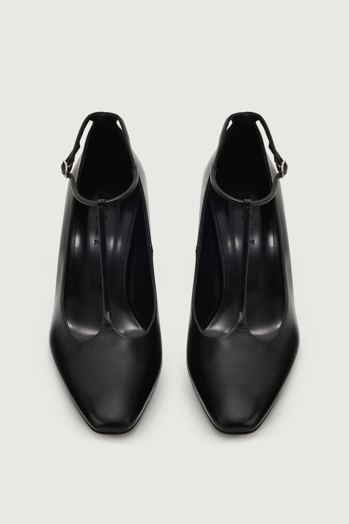 Albie heels - Black - Leather - Women vue 3