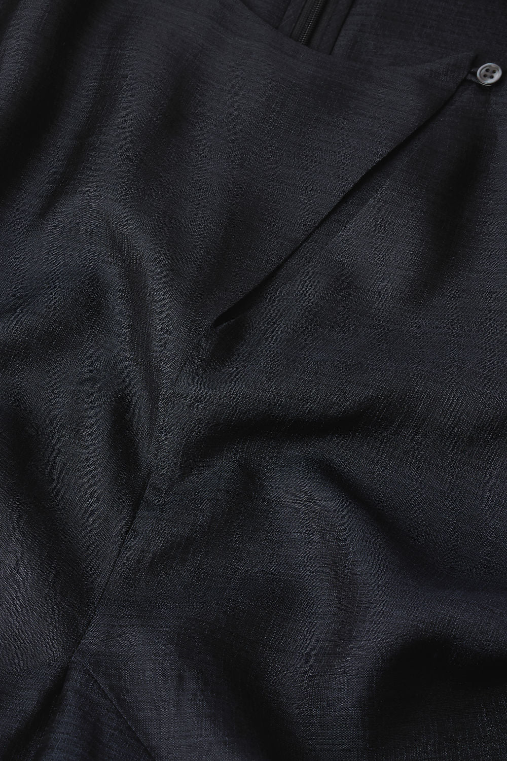 Robe Ella - Noir - Soie - Femme vue 8