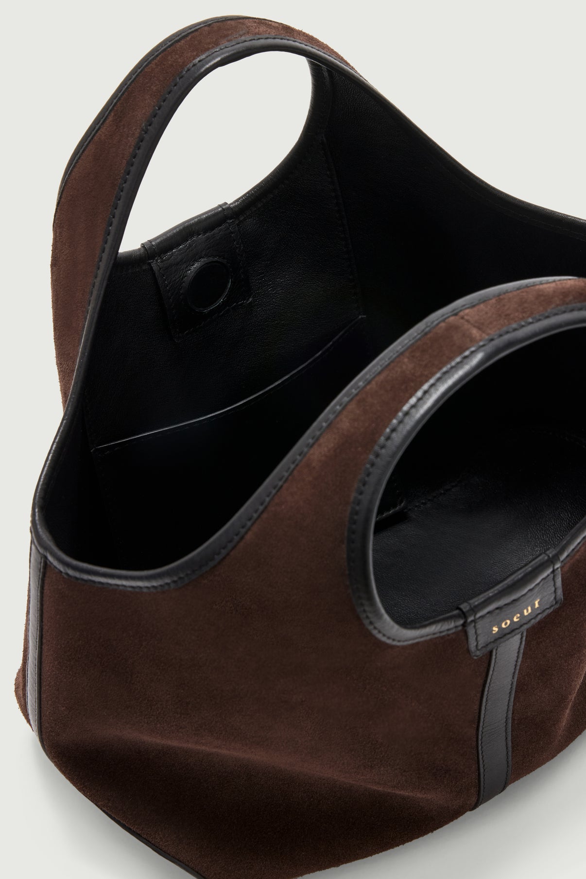 Douce Mini bag – Dark Brown – Leather – Women vue 4
