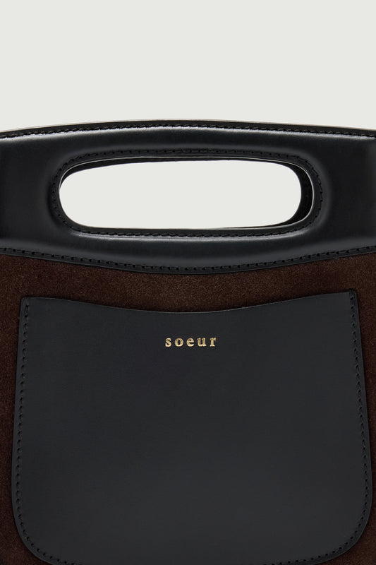 Cheri Mini bag - Dark Brown - Leather - Women
