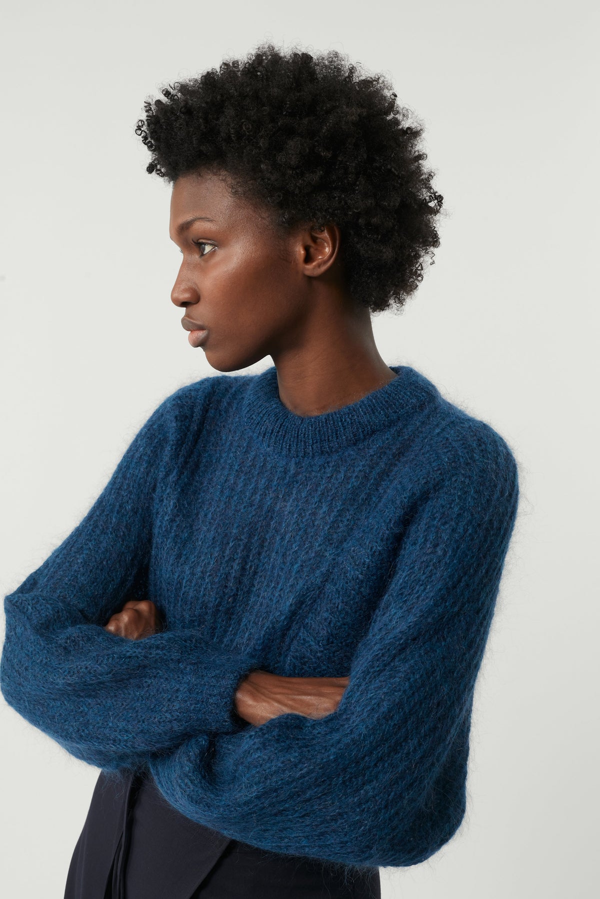 PULLOVER SISSI PALE PINK vue 2